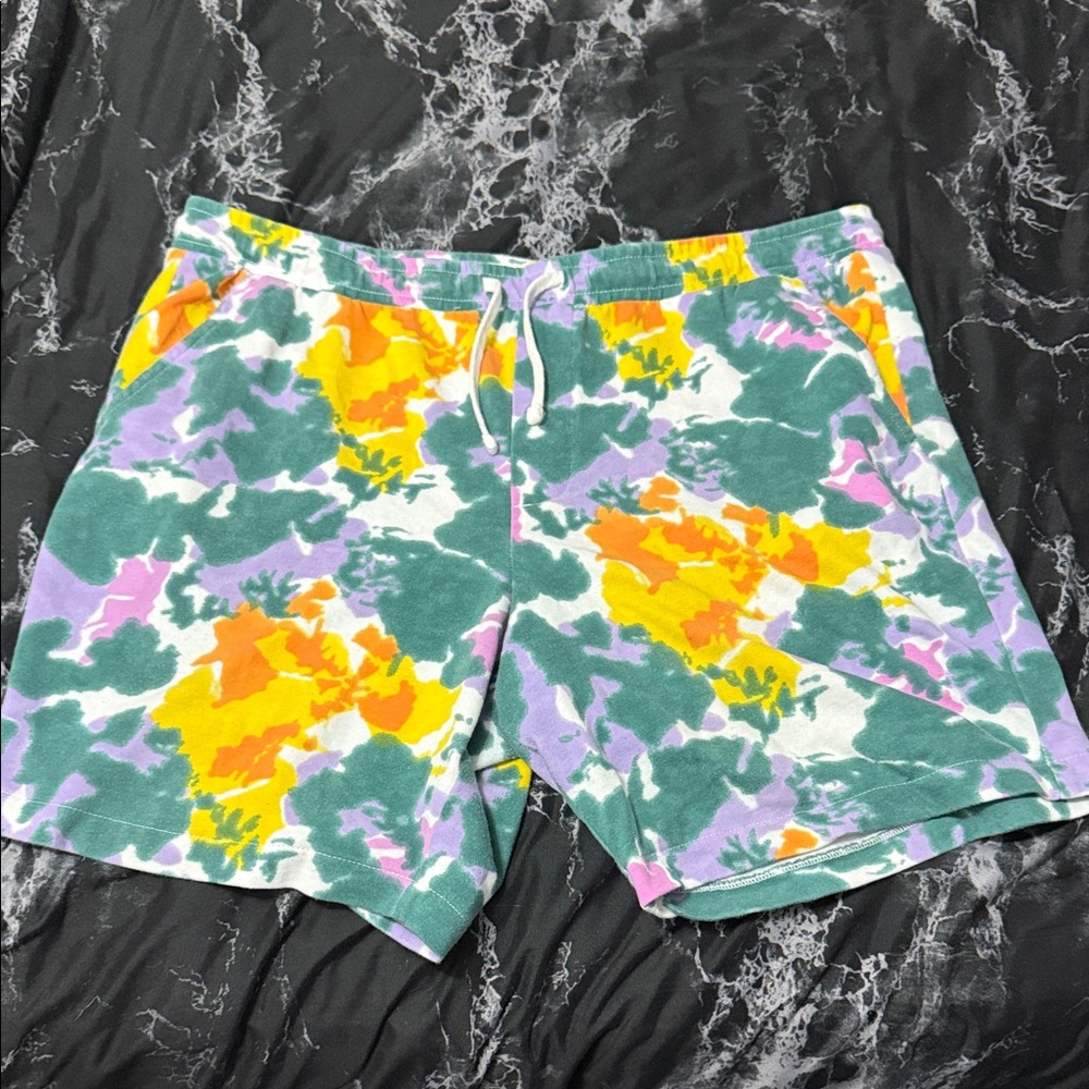 No Boundaries Multicolor Camouflage Men's Athletic Shorts